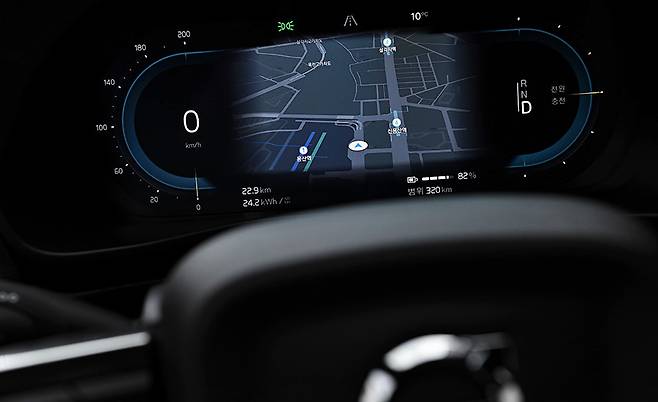 볼보 XC40 리차지. 김학수 기자