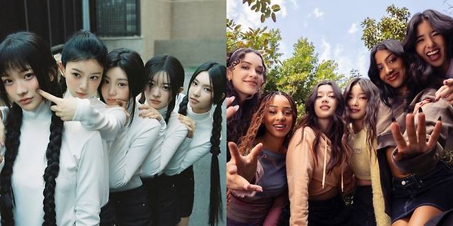 아일릿. KATSEYE. 각 소속사 제공.