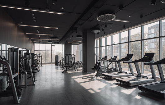 헬스장｜출처: 미드저니