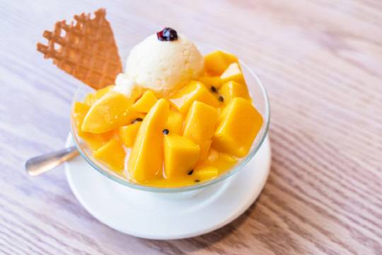 망고 빙수 [아이클릭아트 제공]