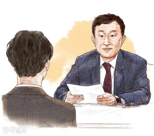 30년 차 대기업 부장이었던 김기현. 일러스트=신동준 기자