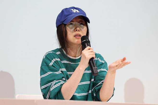 기자회견을 연 민희진 어도어 대표. 연합뉴스