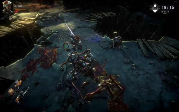 - 준보스급 몬스터가 필드 곳곳에 배치돼 있다