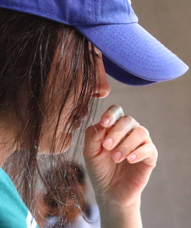 민희진 어도어 대표이사가 25일 서울 서초구 한국컨퍼런스센터에서 긴급 기자회견을 하고 있다. 뉴스1