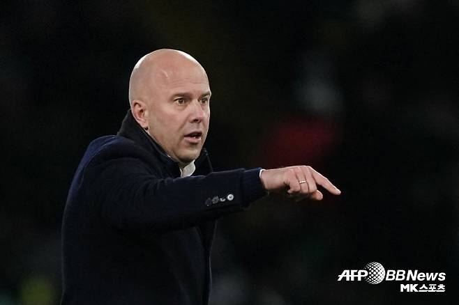 페예노르트 슬롯 감독. 사진=AFPBBNews=News1