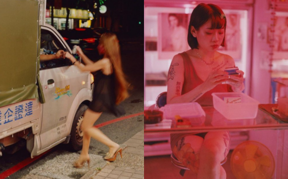 노출이 있는 의상을 입고 ‘빈랑’(비틀넛)이라는 열매를 파는 대만의 젊은 여성들을 촬영한 사진작가의 작품이 주목을 받고 있다. 콘스탄체 한 인스타그램 캡처