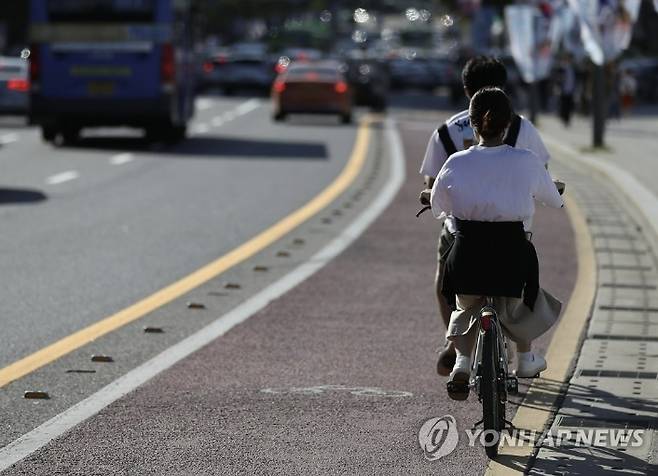 자전거도로 자료화면 (연합뉴스)