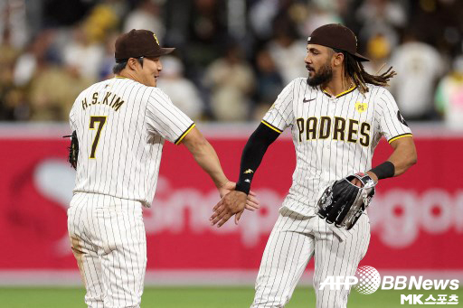 김하성과 타티스는 현재 리그에서 가장 많은 30경기를 치렀다. 사진=ⓒAFPBBNews = News1
