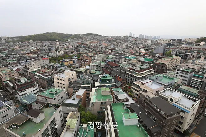서울 강서구 빌라 밀집 지역 모습. 한수빈 기자