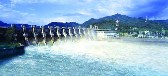 발전용 댐 춘천댐 전경. 한국수력원자력 