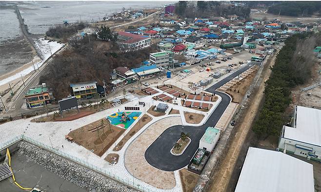 경기 화성시 매향리 고온항 일대 모습. 경기도 제공