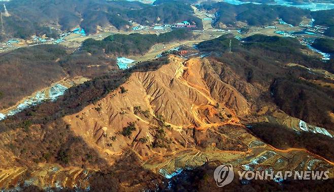 오창 방사광가속기 구축 예정지 [충북도 제공. 재판매 및 DB 금지]