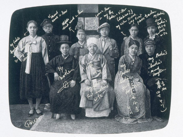 백남준 ‘비밀 해제된 가족 사진 1984’(사진=예화랑).