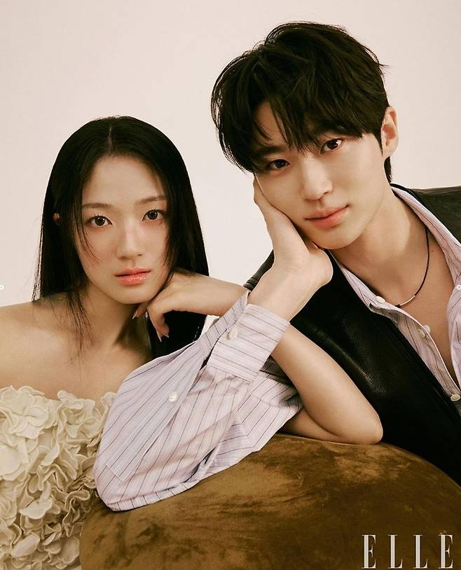 배우 변우석, 김혜윤. 사진 | 엘르코리아