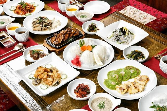 한정식. 게티이미지뱅크