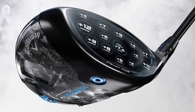 빗맞은 타구에도 비거리 성능이 뛰어난 캘러웨이의 패러다임 Ai 스모크.
