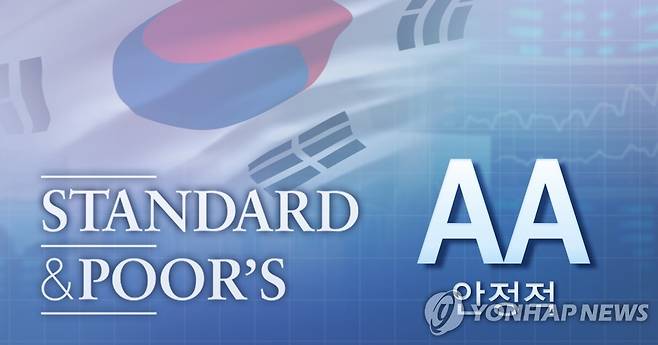 S&P 한국 신용등급 AA (PG) [박은주 제작] 사진합성·일러스트