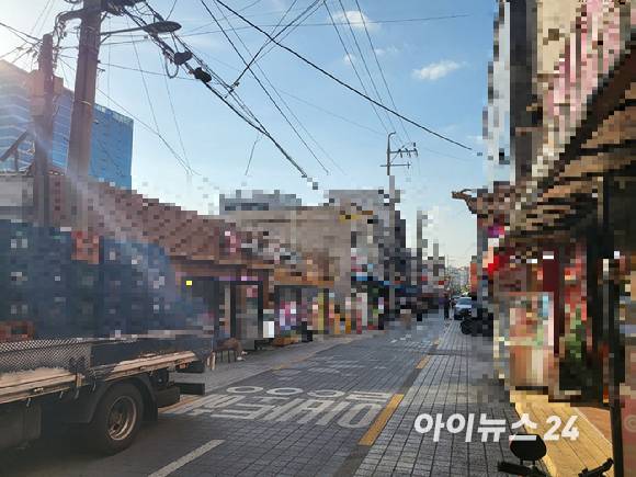 29일 서울 구로구 가리봉동 115일대 거리 [사진=이수현 기자]