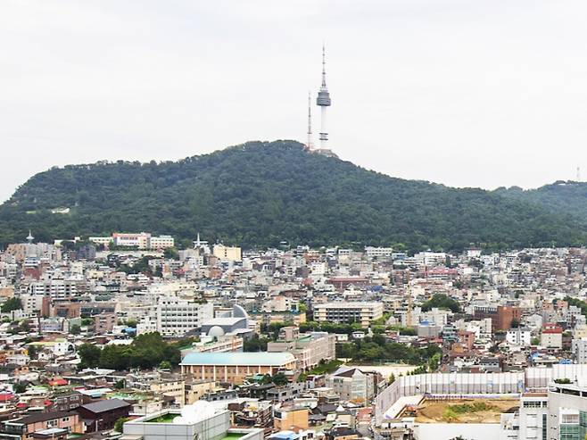 서울시 고도지구가 50여년만의 전면 개편된다. 사진은 용산구 남산고도지구 전경. /사진=용산구