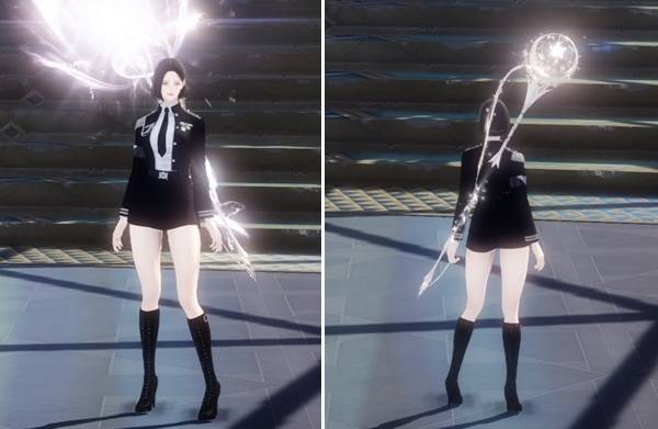 - 에폴렛 시빌 가드 아바타의 앞 뒤 모습