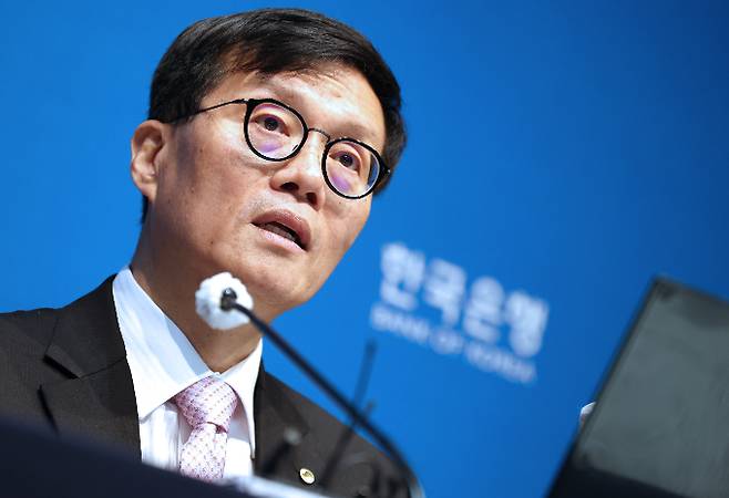 이창용 한국은행 총재가 기준금리 결정을 둘러싼 대내외 여건에 변화가 생겼다고 언급했다./사진=머니S 임한별 기자
