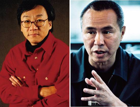 영화 ‘해탄적일천’을 연출한 에드워드 양 감독(위). 양 감독과 함께 대만 영화의 뉴웨이브를 이끈 허우샤오셴 감독. [IMDB]