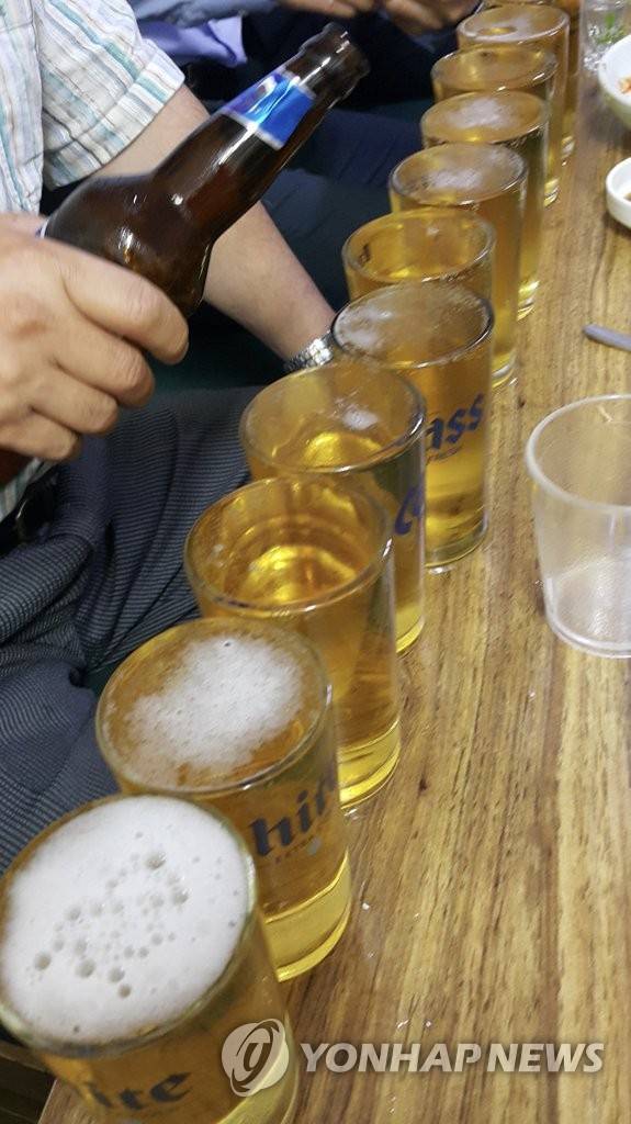 폭탄주 [연합뉴스 사진]