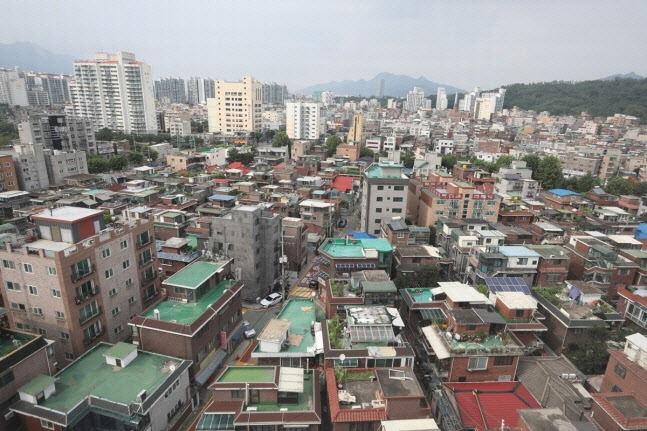 서울시내 한 주택가. (사진=뉴스1)