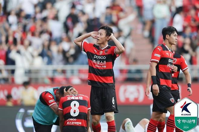 [서울=뉴시스]K리그1 포항 김종우 결승골. (사진=프로축구연맹 제공)