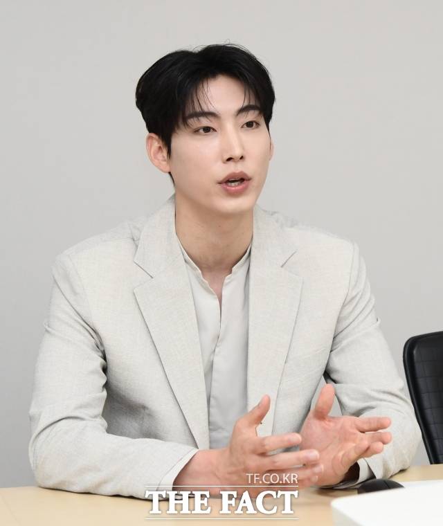 배우 박영운은 앞으로 하고 싶은 장르로 '브로맨스'와 '로맨스코미디'를 꼽았다. /이새롬 기자