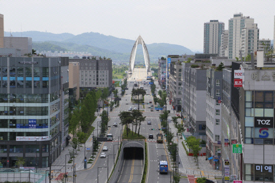 세종시 BRT도로 전경.대전일보DB