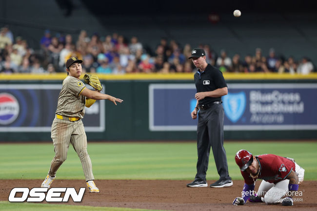 [사진] 샌디에이고 김하성. ⓒGettyimages(무단전재 및 재배포 금지)