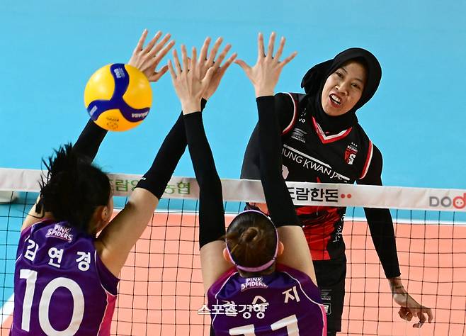 V리그에 잔류한 정관장 메가. KOVO 제공