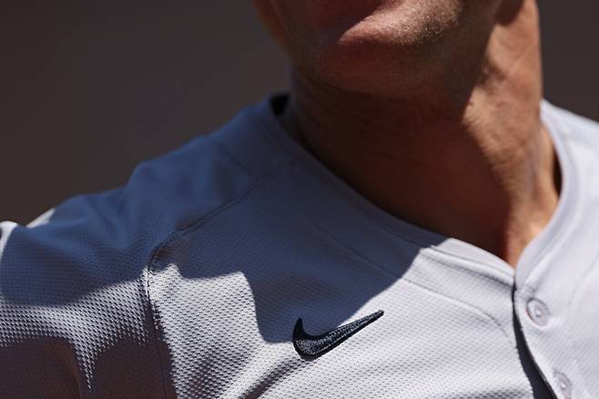 올 시즌 MLB 선수들에 공급된 나이키의 새 유니폼이 ‘저품질’ 논란을 빚고 있다. /Patrick Smith/Getty Images