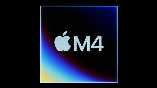 애플 M4 칩. PC 제품이 아닌 아이패드 프로에 먼저 탑재됐다. (사진=애플)