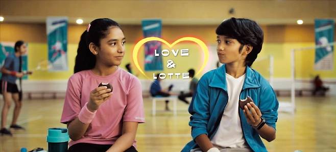 인도 최대 명절 디왈리에 앞서 선보인 롯데 초코파이 광고. /롯데웰푸드 제공