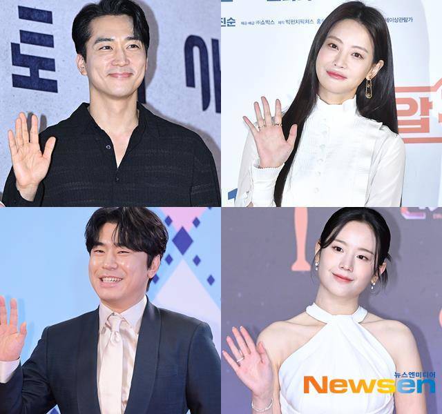 왼쪽 위부터 시계 방향으로 송승헌, 오연서, 장규리, 이시언 / 뉴스엔 DB