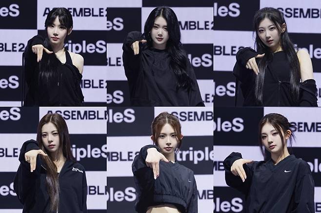 윗줄 왼쪽부터 김나경, 공유빈, 카에데. 아랫줄 왼쪽부터 서다현, 코토네, 곽연지. 모드하우스 제공