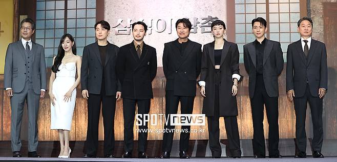▲ 유재명 티파니 영 서현우 변요한 송강호 진기주 오승훈 주진모 ⓒ곽혜미 기자