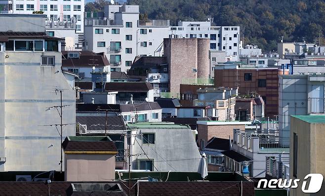 서울의 한 연립 다세대 주택 단지 모습. 2023.11.12/뉴스1 ⓒ News1 김성진 기자