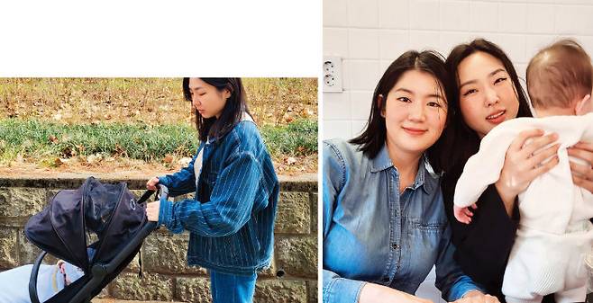 2019년 결혼한 김규진·김세연 커플에겐 지난해 6월 딸 ‘라니’가 생겼다.