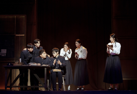 A scene in the ongoing musical "Il Tenore" at the Blue Square in central Seoul [OD COMPANY][OD COMPANY]