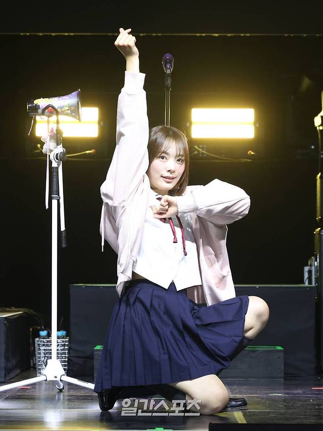 걸밴드 QWER 시연. (사진=서병수 기자 qudtn@edaily.co.kr)