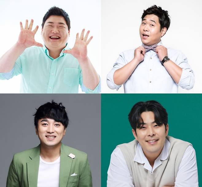 김준현 문세윤 김해준 황찬성. 사진 I 코미디TV