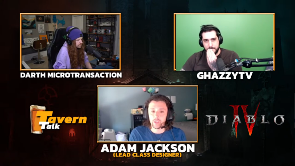 - 해외 유명 스트리머와 디아블로4 개발진 인터뷰[출처:&nbsp;DarthMicrotransaction TV 유튜브]