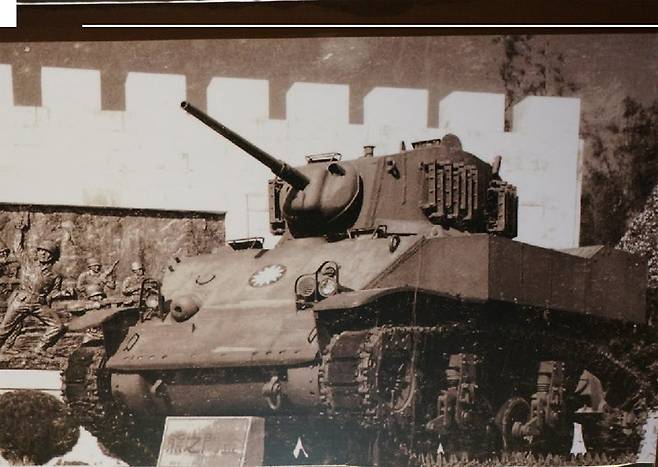 국공 내전 때 대만 중화민국군이 운용한 M5A1 스튜어트 전차. 중국 인민해방군을 상대로 뛰어난 활약을 펼쳤다. 사진 출처 위키피디아