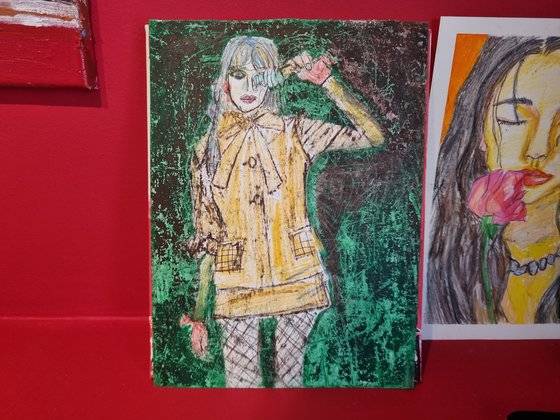 김씨는 과거엔 어두운 그림을 그렸다. 김씨는 “처음엔 내 아픔을 담은 그림을 그렸다″고 말했다. 박종서 기자