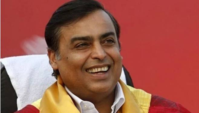 무케시 암바니 릴라이언스 인더스트리 회장. [AFP]