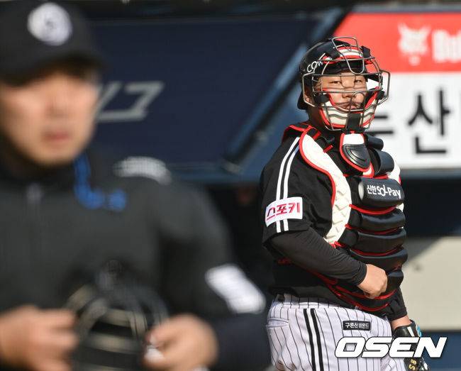 [OSEN=조은정 기자]LG 트윈스 김범석 /cej@osen.co.kr