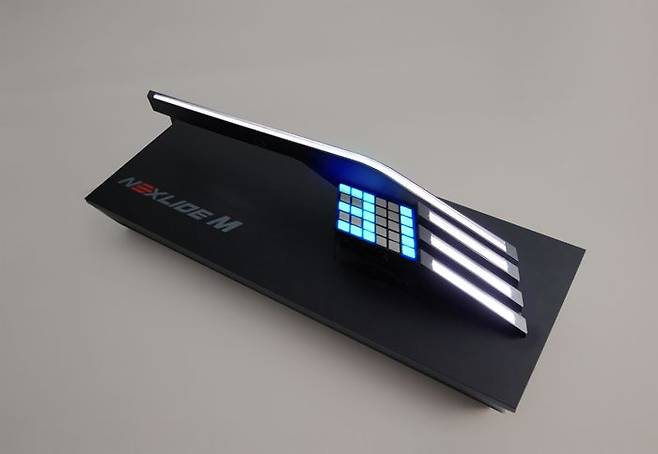 LG이노텍의 차량 조명 모듈 신제품 ‘넥슬라이드-M’.ⓒLG이노텍